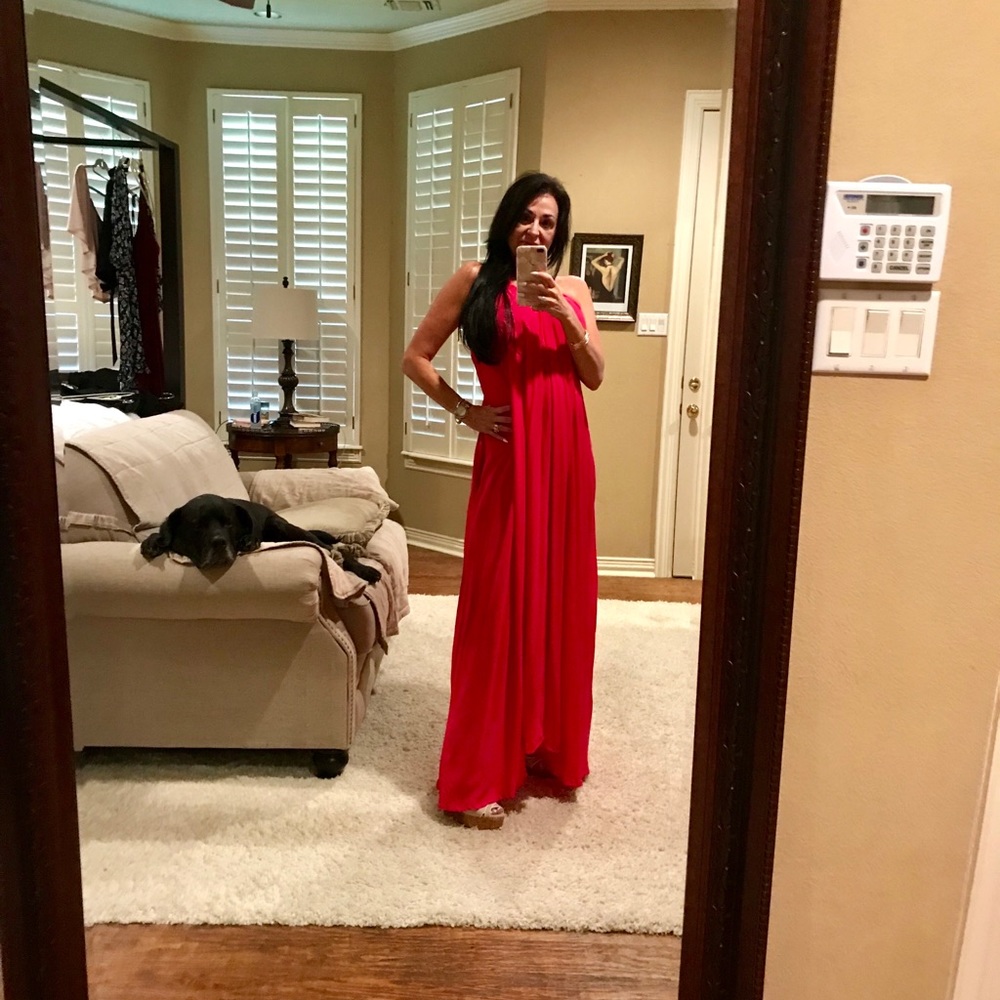 Elan Hot Pink Maxi